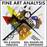 Fine Art Analysis #10, Kandinsky, critical thinking, high 