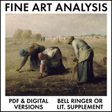 Fine Art Analysis #15, Millet art bell-ringer for English 