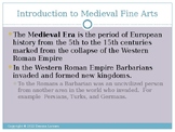 Fine Arts Survey - Medieval Era