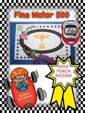 Fine Motor 500 {Hole Punch Racing!}