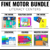 Fine Motor Activities Skills Bundle for Hands On Literacy Centers