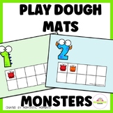 Fine Motor Activities Number Recognition Playdough Mats 1-