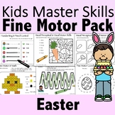Fine Motor Activities Pack for Easter - (With Math and Sig