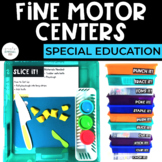 Simple Fine Motor Centers | 12 Skills | Special Education