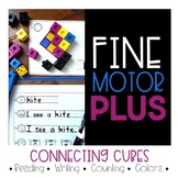 Fine Motor Activities for Kindergarten {Connecting Cube Pictures}