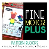 Fine Motor Activities for Kindergarten {Pattern Block Puzzles}
