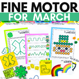 Fine Motor Skills Activities and Printables for March St. 