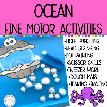 Preview of Ocean Fine Motor Activities