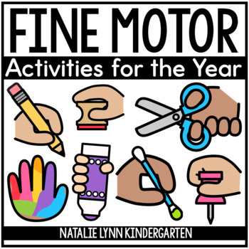 Preview of Fine Motor Activities for the Year | Scissor Cutting, Tracing, Handwriting