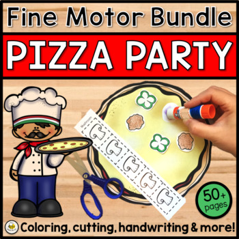 Preview of PIZZA PARTY Fine Motor Activity Set