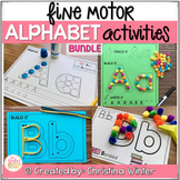 Fine Motor Alphabet Activities – Fine Motor Letter Tracing BUNDLE