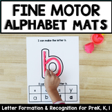 Fine Motor Alphabet Mats - Letter Recognition and Letter F
