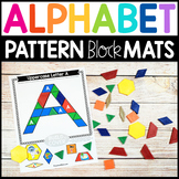 Fine Motor Alphabet: Pattern Block Mats