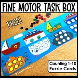Fine Motor Box Freebie: Counting Puzzle