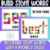 Build Decodable High Frequency Words with Hashtag Blocks - Bundle