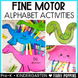 Fine Motor Centers - 26 Alphabet Activities