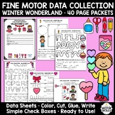 Fine Motor Data Collection - Valentine's Day - 40 Page Act