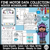 Fine Motor Data Collection - Winter Wonderland - 40 Page A