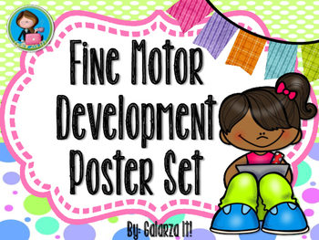 Preview of Fine Motor Development Poster Set