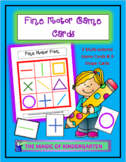 Fine Motor Fun~ Game Cards~ Learning Activity