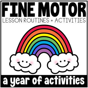 Preview of Fine Motor Lessons and Activities