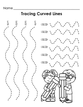 Fine Motor: Line Tracing by Kandid in Kindergarten | TPT