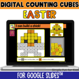 Fine Motor Math Digital Counting Cubes Easter Build and Co