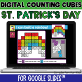Fine Motor Math Digital Counting Cubes St. Patrick's Day C