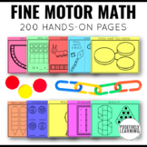 Fine Motor Math Mat Activities for Hands On Small Groups a