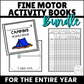 Preview of Fine Motor Memory Book BUNDLE for Special Education