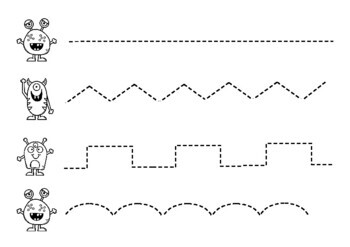 fine motor pencil control worksheets by bloom and thrive