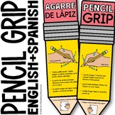 Fine Motor Pencil Grip Poster for Handwriting Practice and