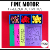 Fine Motor Worksheets | Tweezer Activities Pages