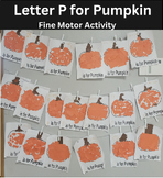 Fine Motor Pumpkin Rip