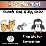 Fine Motor Center Activities Zoo Animal