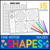 Fine Motor Shape Mazes