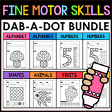Fine Motor Skill Activities: Bingo Dab Alphabet Letter Sou
