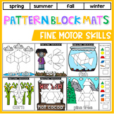 Fine Motor Skill Activities: Pattern Blocks Mats (Templates)