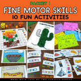 Fine Motor Skills - 10 Activity Pack