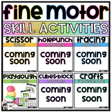 Fine Motor Skills Activities All Year Fine Motor Bins and 