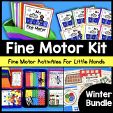 Fine Motor Skills Activities Centers Winter January Snowma