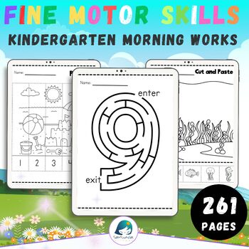 Preview of Fine Motor Skills: Activities, Puzzles, Tracing, Dot to Dot, and More