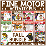 Fine Motor Skills Activity Fun Bundle: Fall