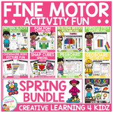 Fine Motor Skills Activity Fun Bundle: Spring