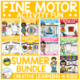 Fine Motor Skills Activity Fun Bundle: Summer