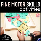 Fine Motor Skills Activity Pack and Centers for Kindergarten
