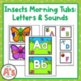 Fine Motor Skills Alphabet Morning Tubs | Insects 