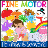 Fine Motor Skills Bundle: A Year of Instant Thematic Cente