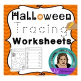 Fine Motor Skills - Halloween Themed Line Tracing Worksheets