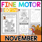 Fine Motor Skills: November Activity Pack